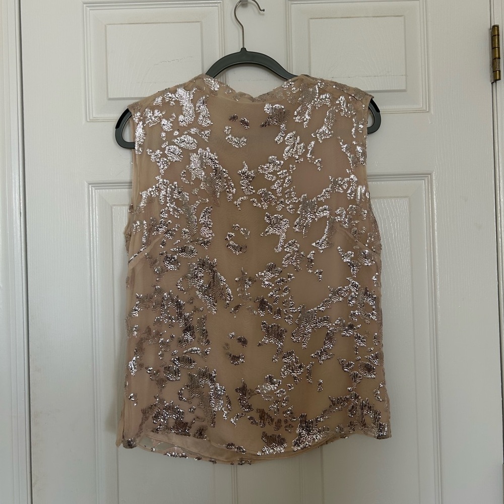 Rachel comey kaomo top (floral sequin and silk)